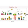 Garden Pot Plants Vinyl Wall Art Decals